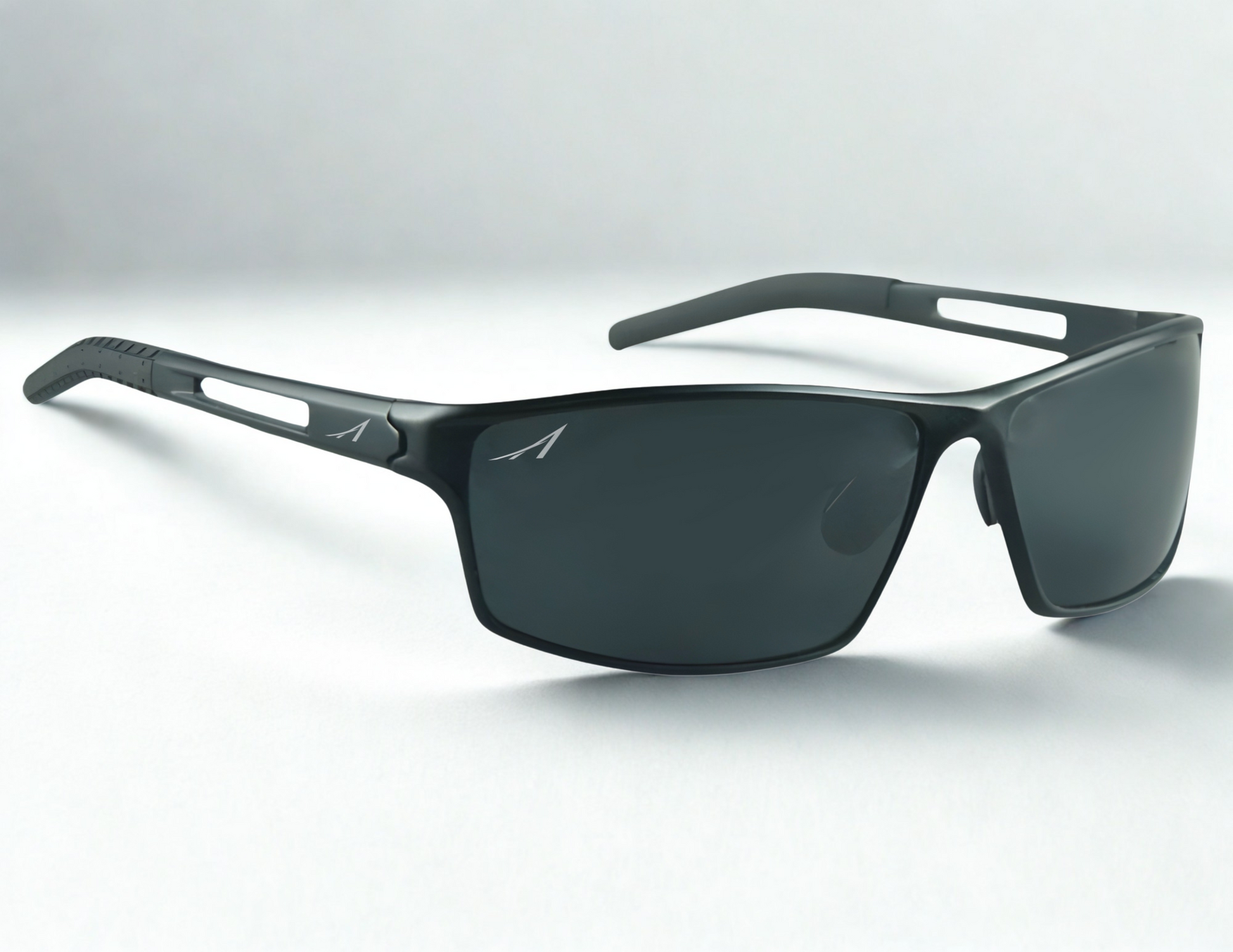 Alexander Metal Wrap Polarized Sunglasses