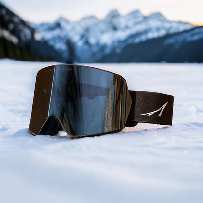 ALEXANDER X Ski Goggles -  Jet Black