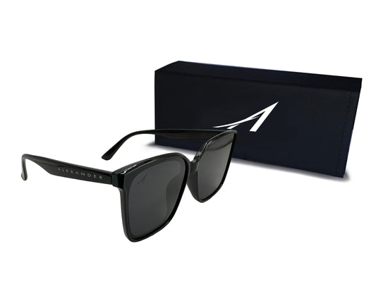 ALEXANDER Premium Chic Polarized - Jet Black