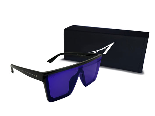 ALEXANDER Miami Sport Polarized Sunglasses - Deep Blue