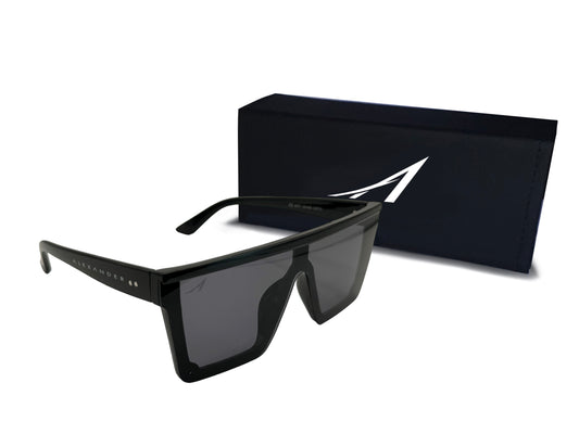 ALEXANDER Miami Sport Polarized Sunglasses - Jet Black