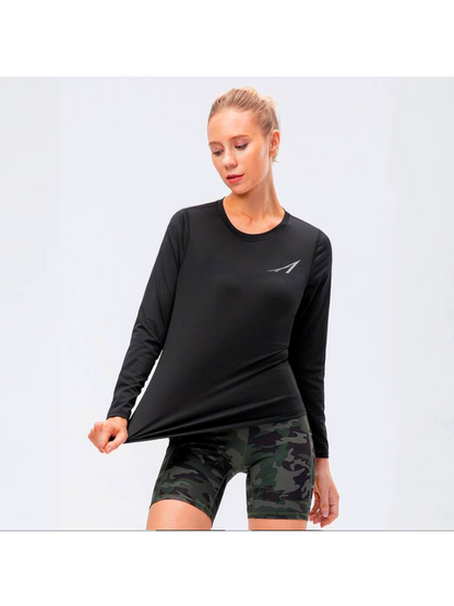 ALEXANDER Women’s Performance Long Sleeve Shirt - Ultra Black