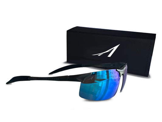 ALEXANDER Performance Sport Metal Polarized Sunglasses - Sapphire
