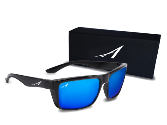 ALEXANDER Premium X Polarized Sunglasses - Blue Mirror