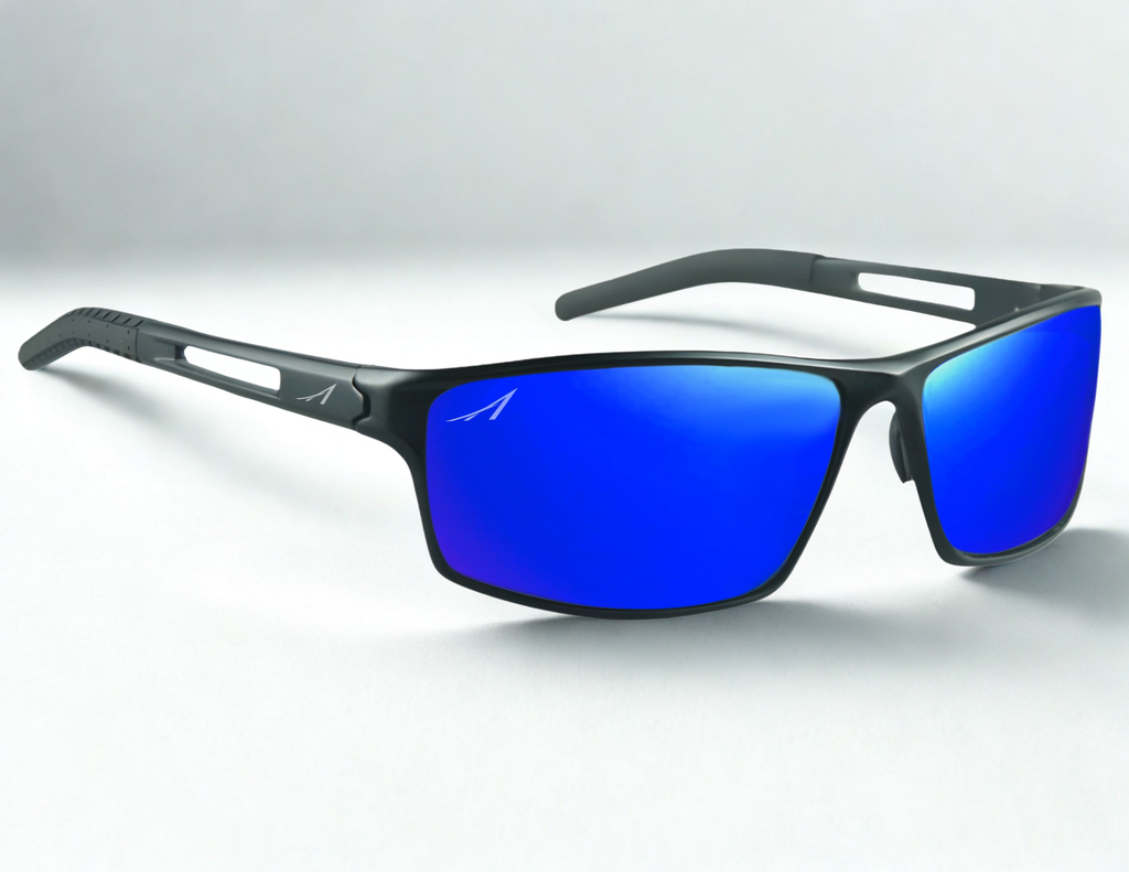 Alexander Metal Wrap Polarized Sunglasses