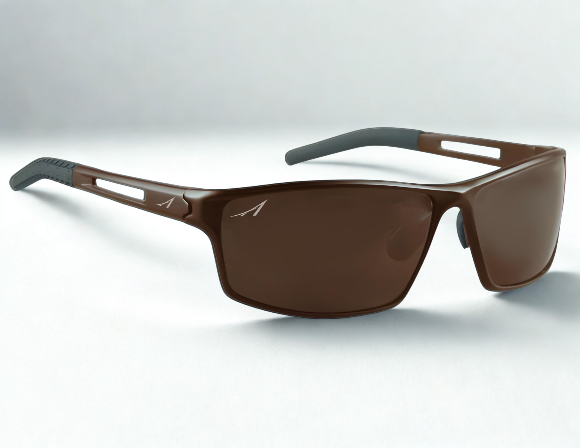 Alexander Metal Wrap Polarized Sunglasses