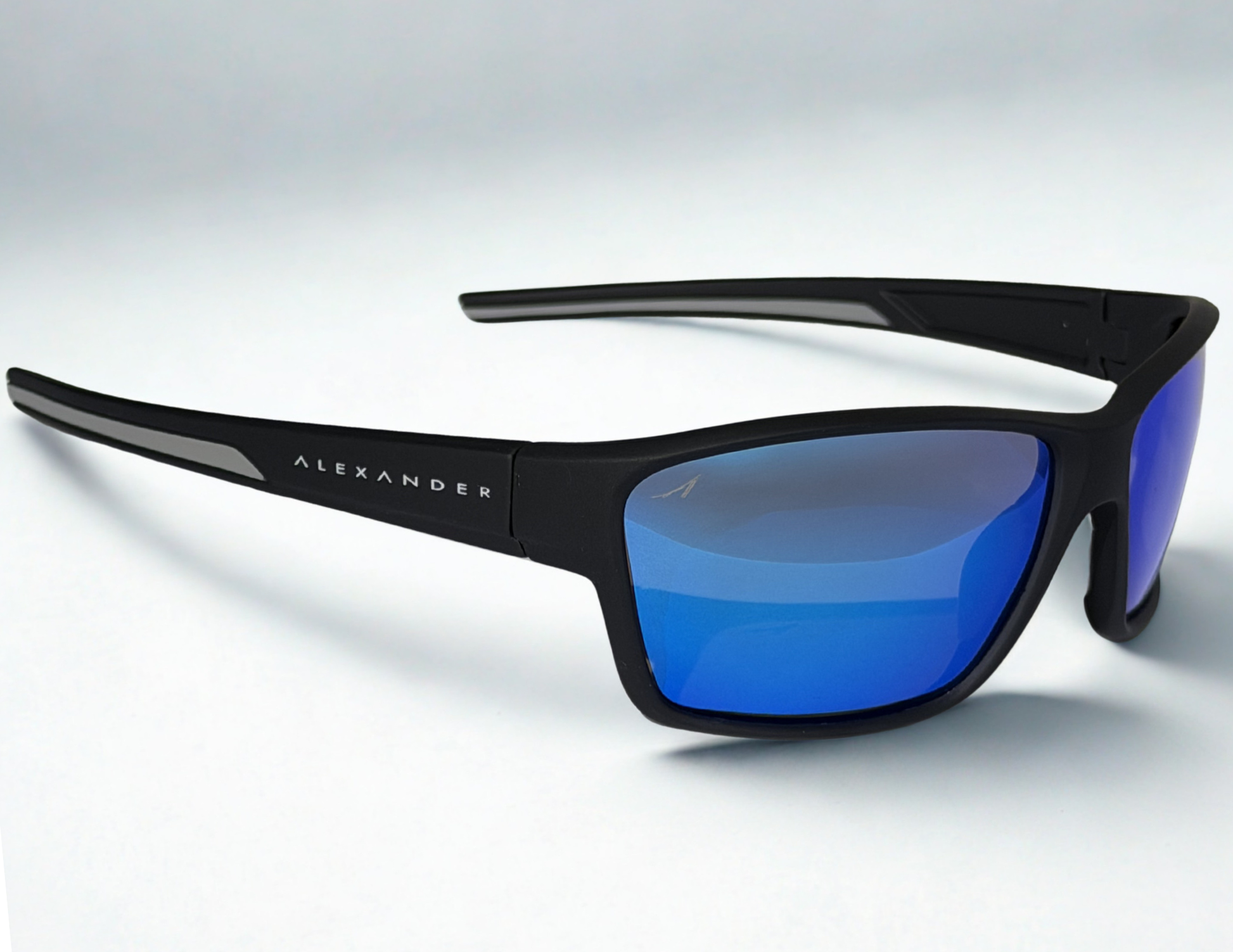 Alexander Wide Wrap Polarized Sunglasses